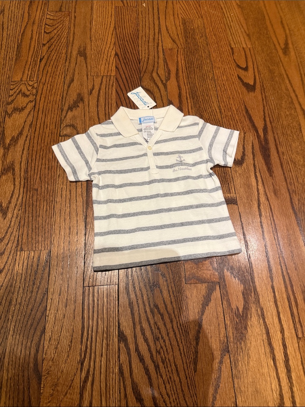 Jacadi Kids Striped Polo